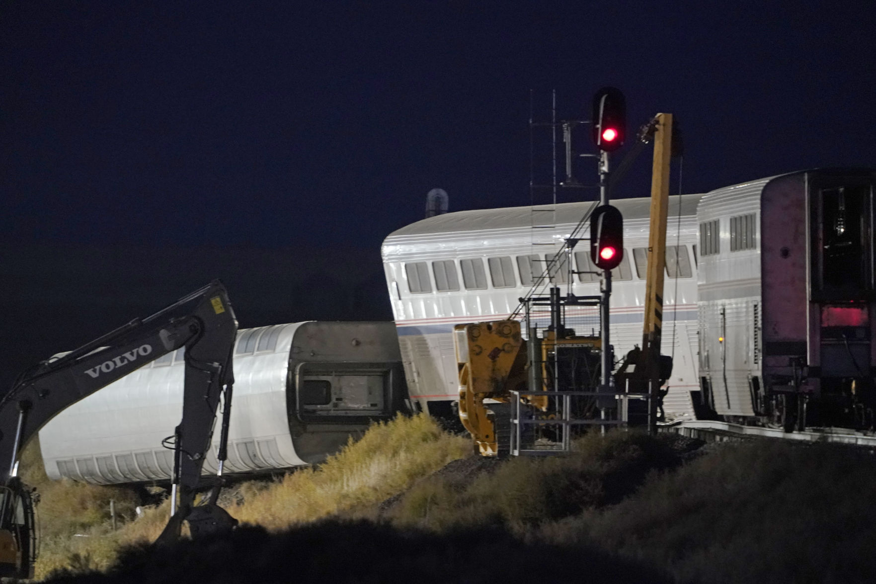 Amtrak Train Derails